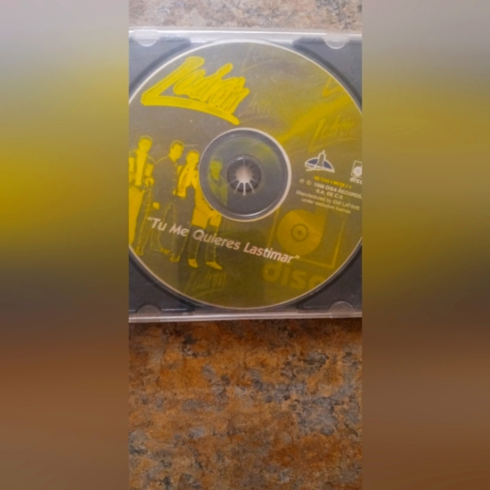 Yellow Music CD - "Tu Me Quieres Lastimar"